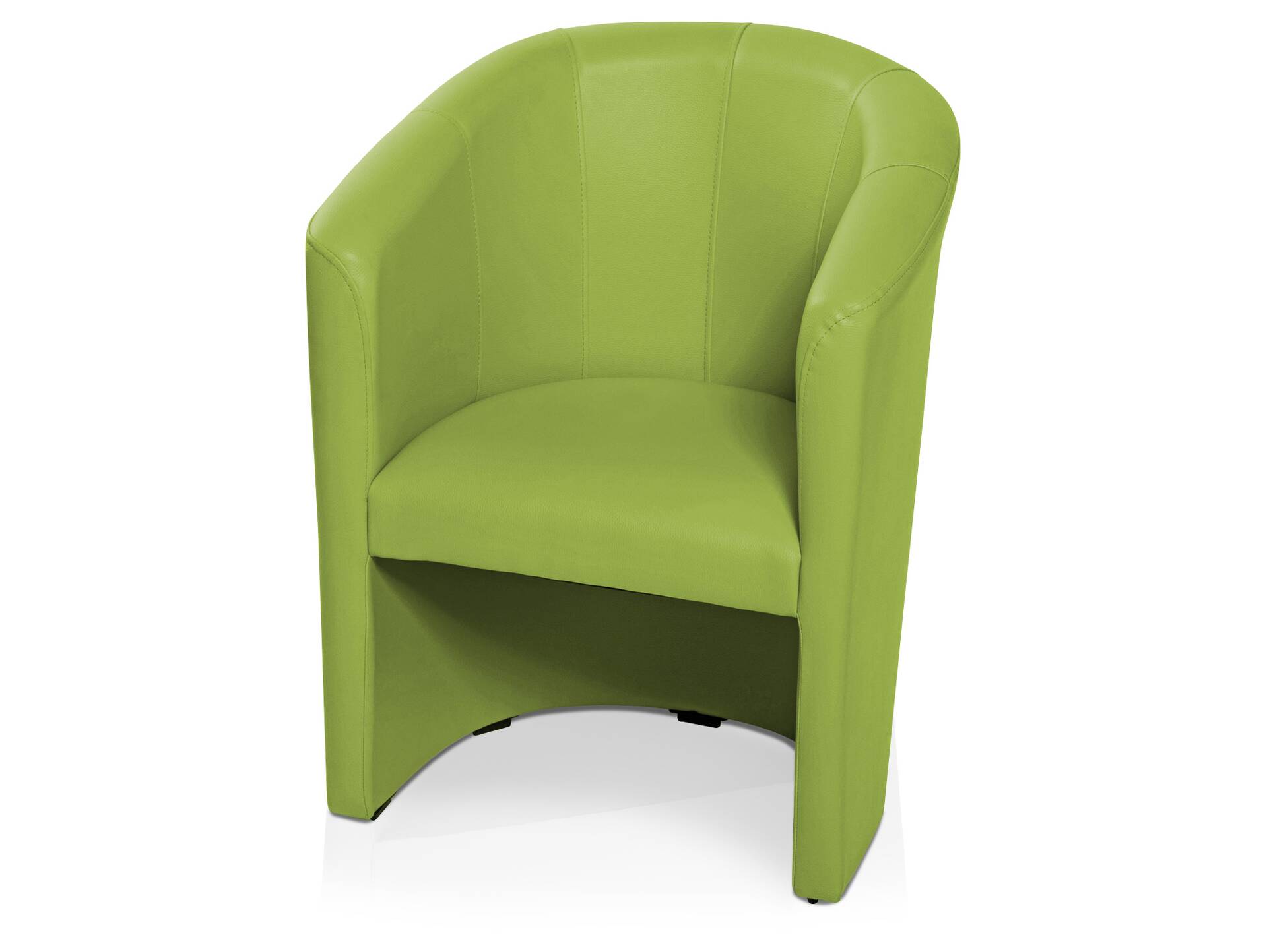 ABIZA Cocktailsessel, Material Kunstleder grün