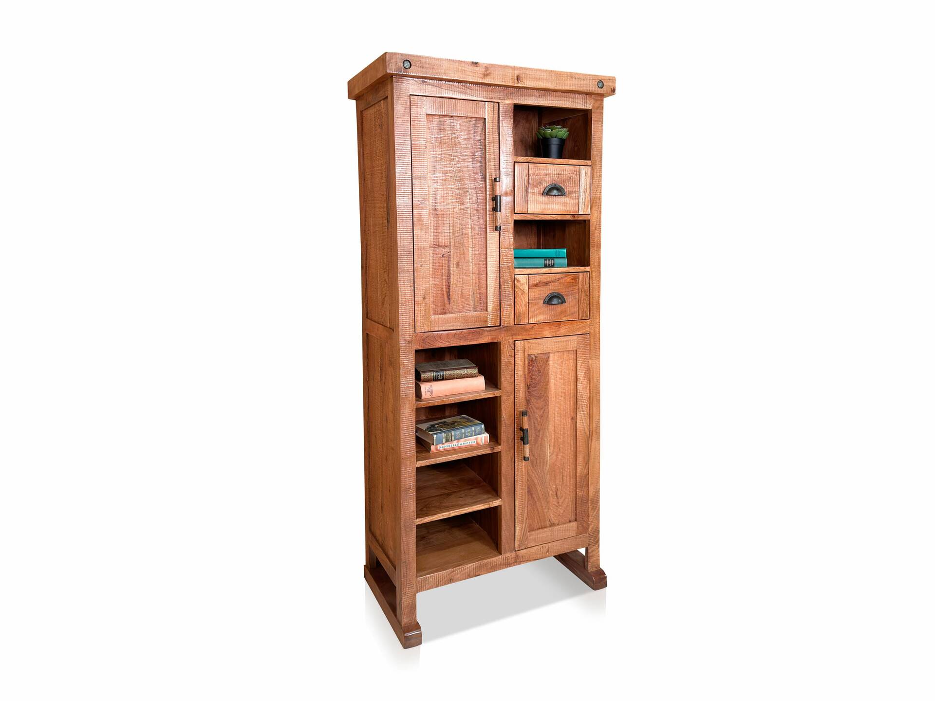 WINCHESTER Highboard III, Material Massivholz, Mango rustikal 