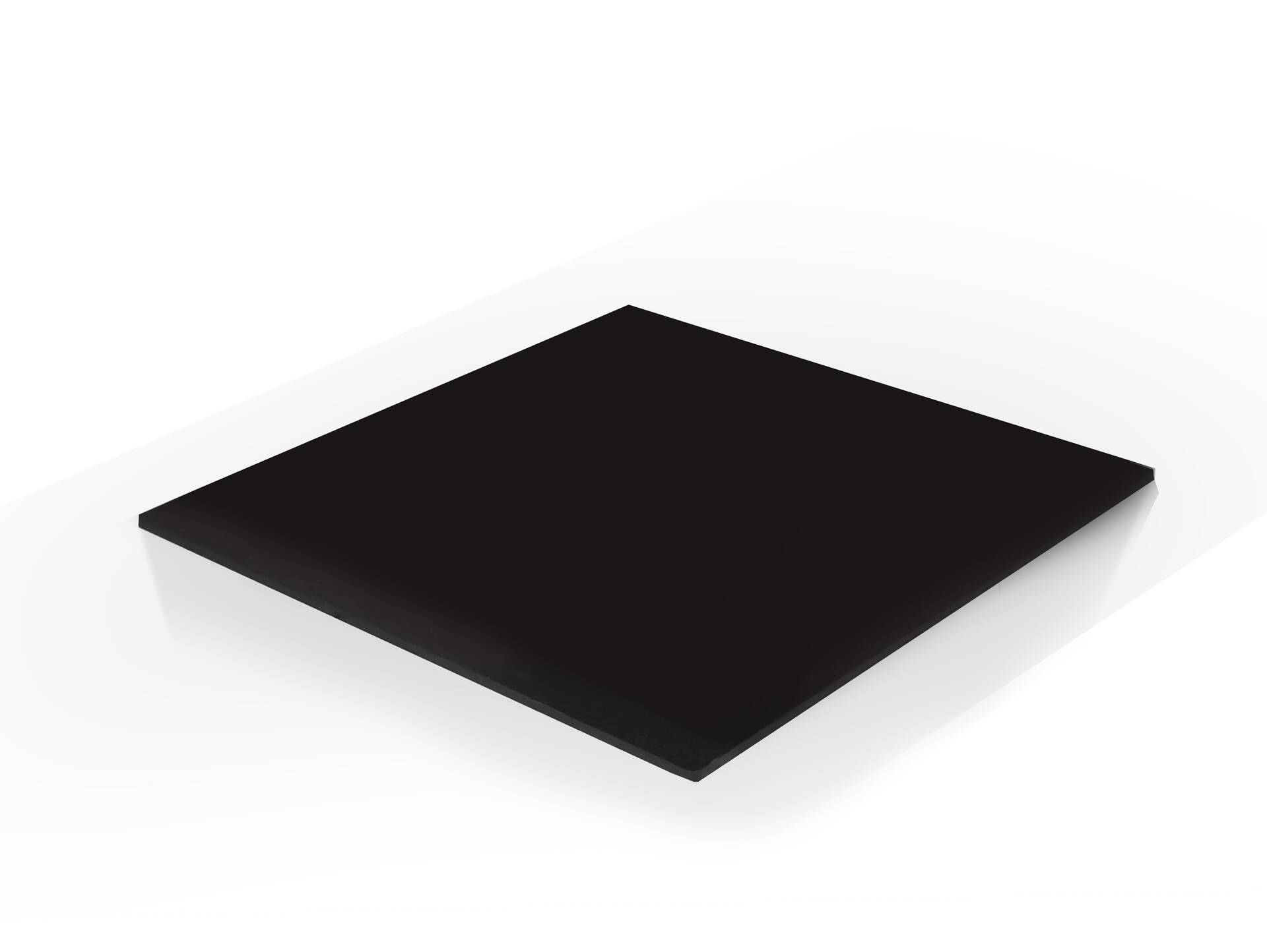 Bodenplatte 50x50 cm pulverbeschichtet schwarz 