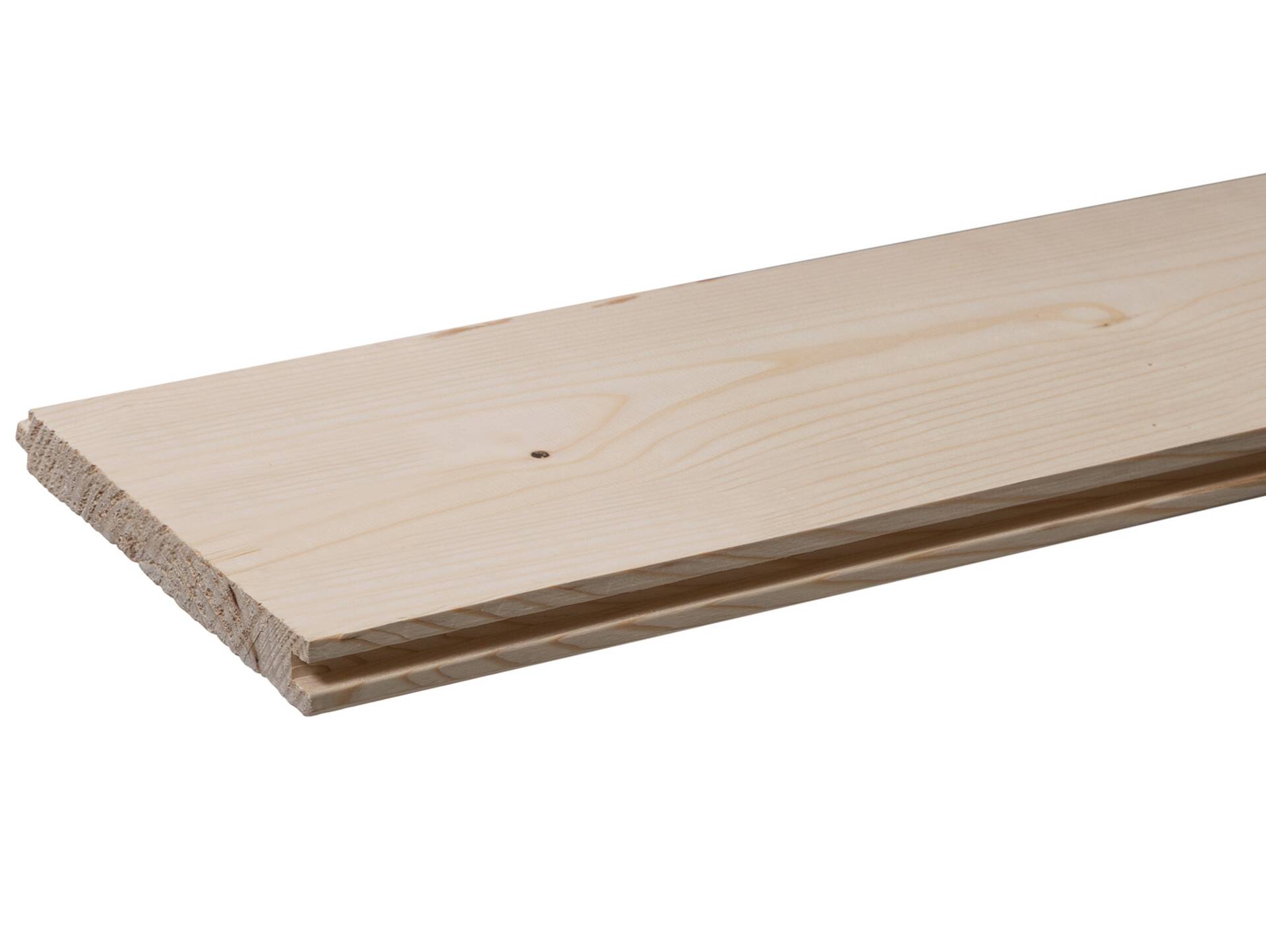 Nut- und Federbretter, Fichte gehobelt, Material Massivholz, verschiedene Längen erhältlich 19 mm | 5 Meter | 1 m²