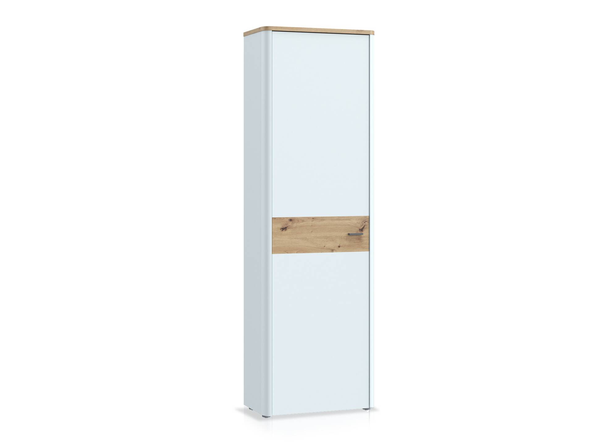 LORDANA Garderobenschrank, Material Spanplatte, Artisan Eiche Nachbildung/lichtgrau 