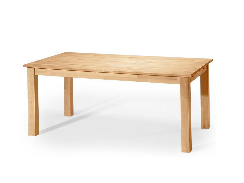 LUDWIG Esstisch / Tisch, Material Massivholz, Buche lackiert 