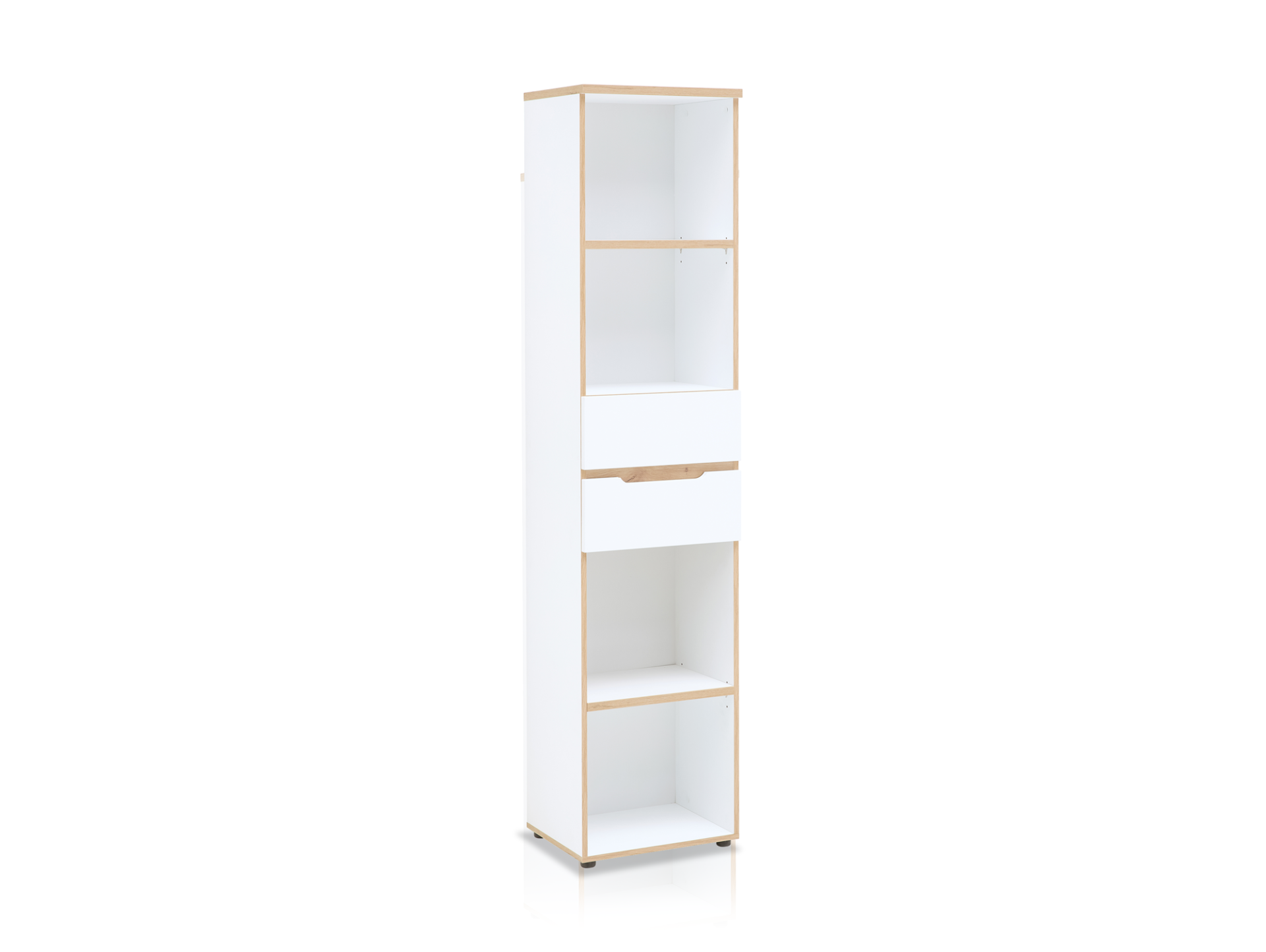 MAILAND Büroregal II, Material Dekorspanplatte Weiss