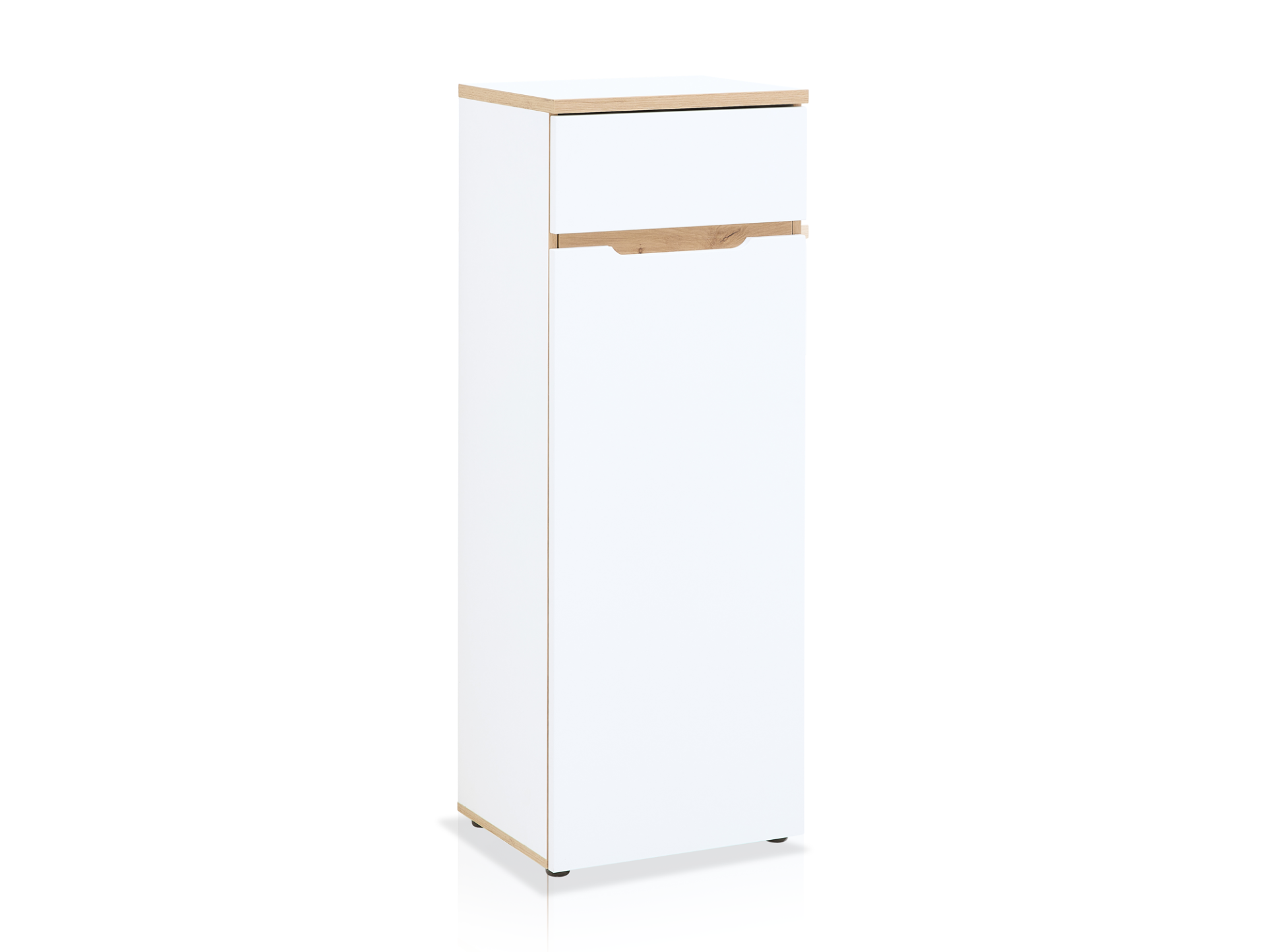 MAILAND Büroschrank V, Material Dekorspanplatte Weiss