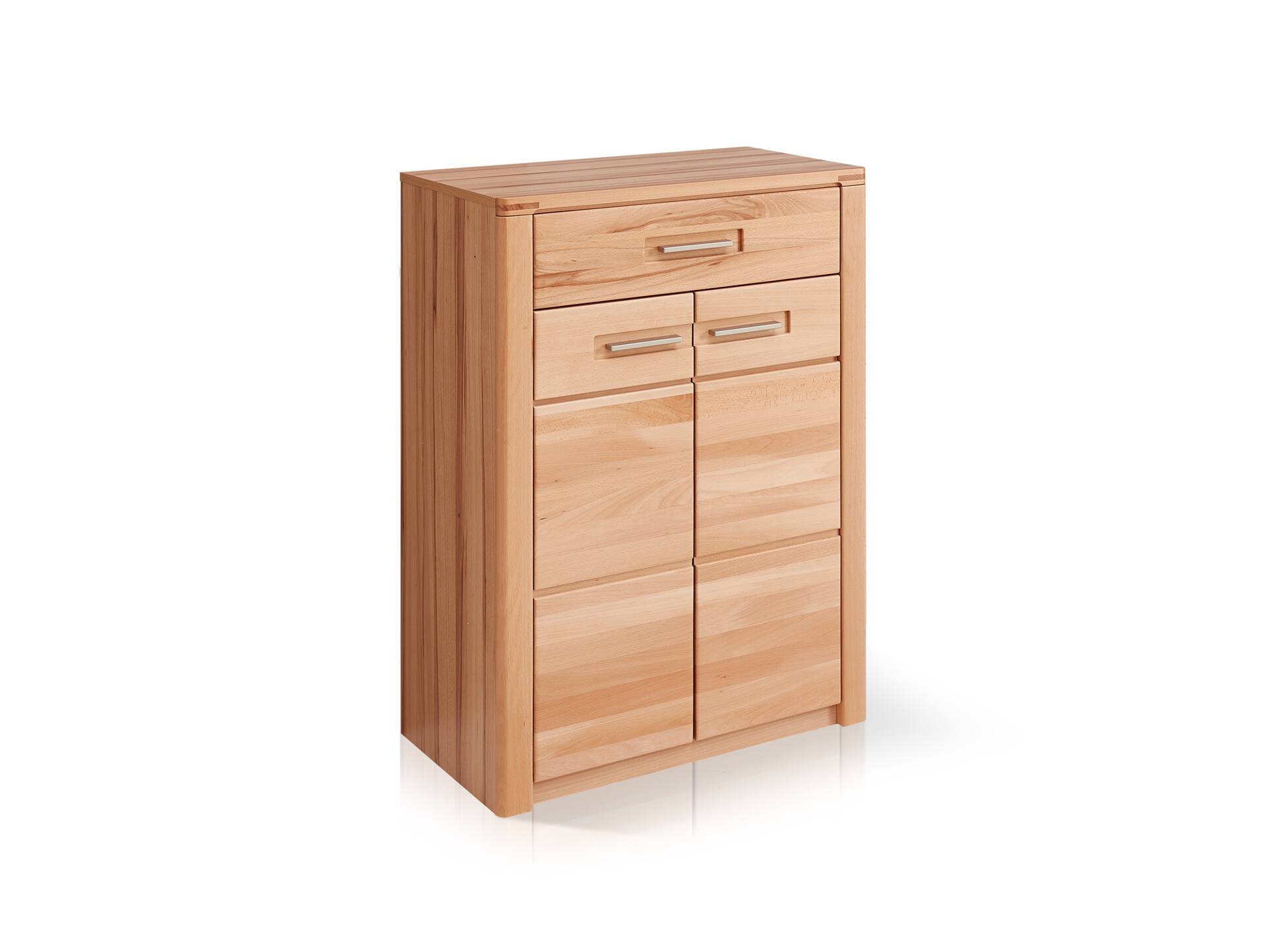 NESTOR ONE Schuhschrank, Material Teilmassiv, Kernbuche lackiert 