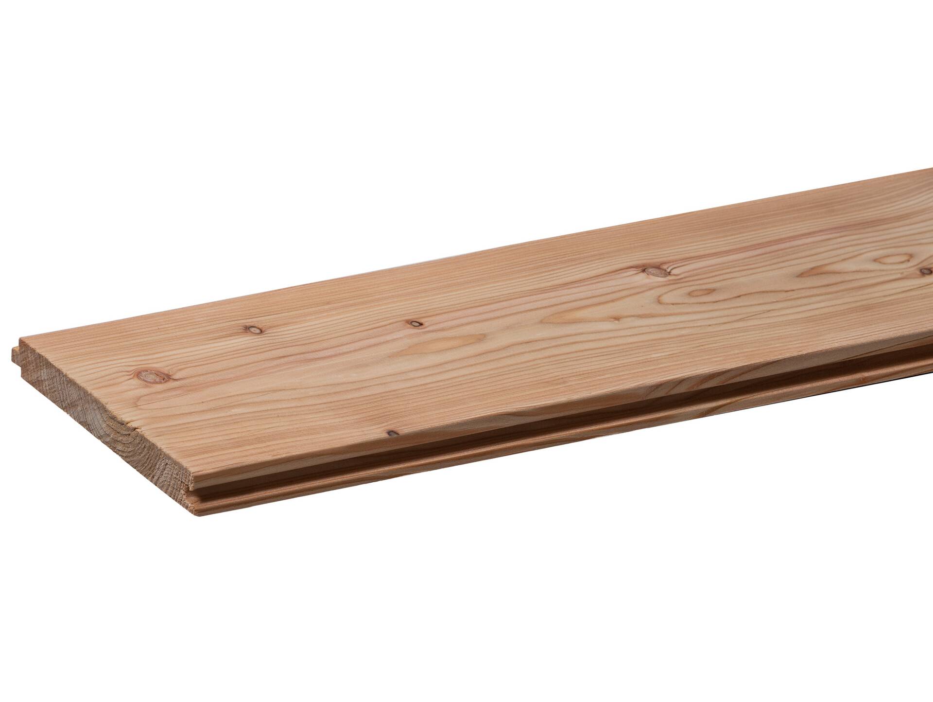 Nut- und Federbretter, Lärche gehobelt, Material Massivholz, verschiedene Längen erhältlich 24 mm | 1 Meter | 1 m²