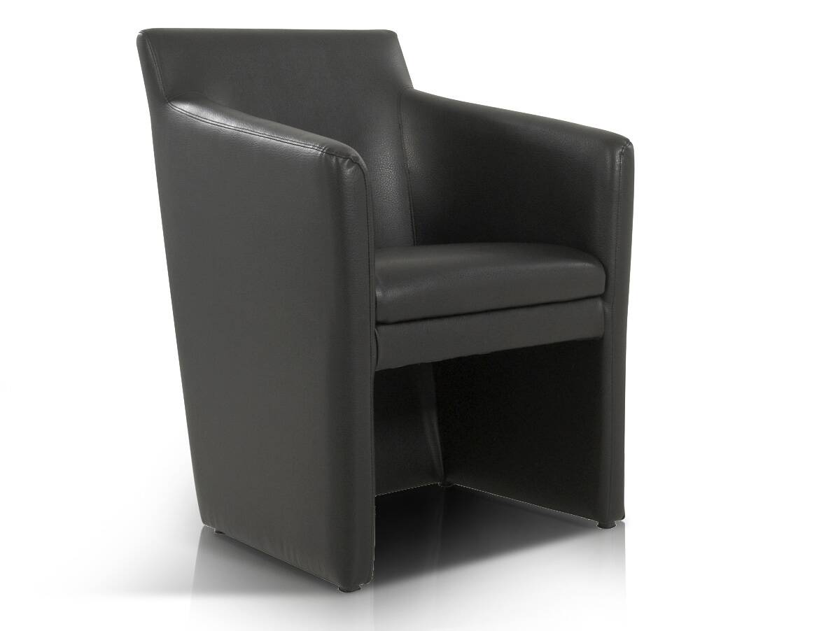 OMARA Polstersessel Clubsessel Lederlook 