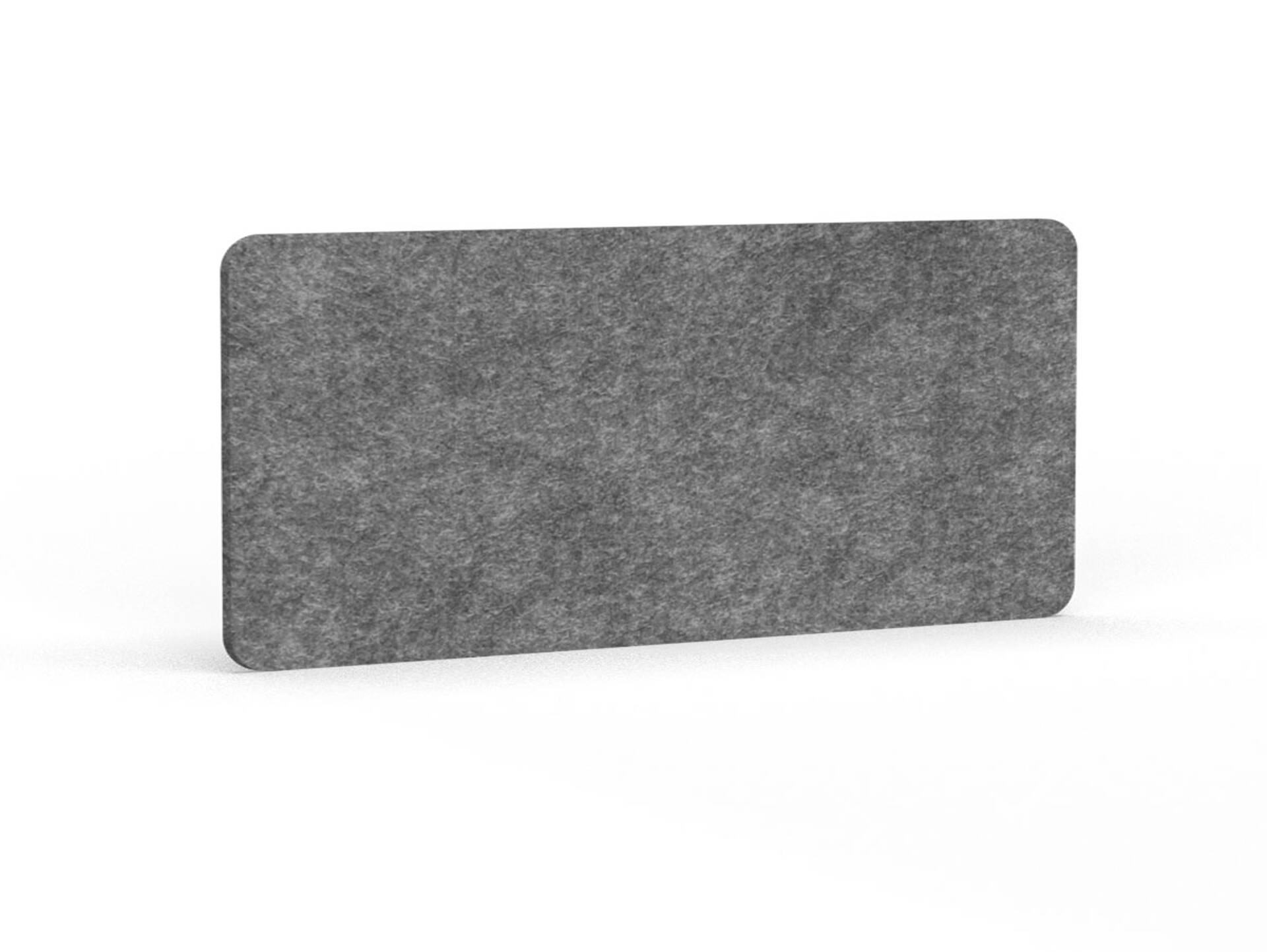 AKUSTIX VARION Akustikpaneel für Schreibtische, Rechteckig, Grau, 18 mm 140 x 60 cm