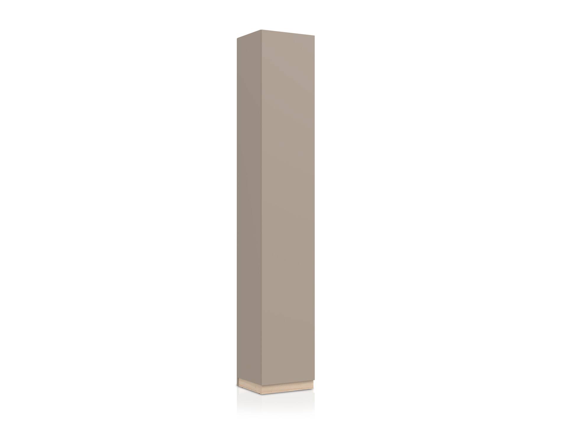 OSLO Büroschrank I, Material Dekorspanplatte, Türanschlag links/rechts Eichefarbig/basalt matt