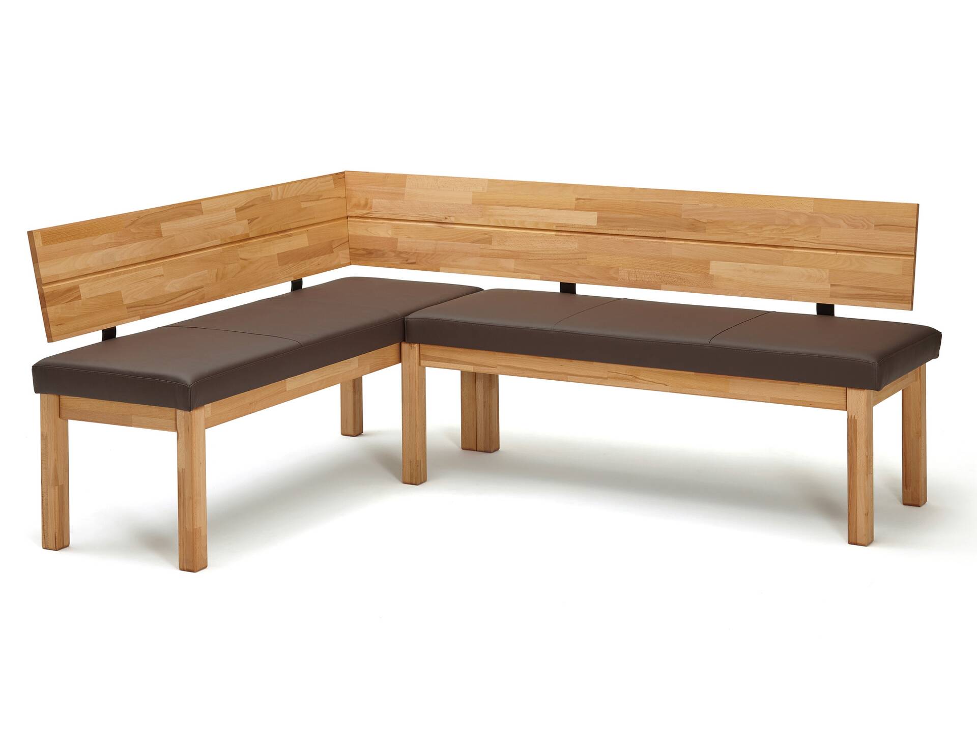 ROBERTO Eckbank, Material Massivholz, Kernbuche geölt 
