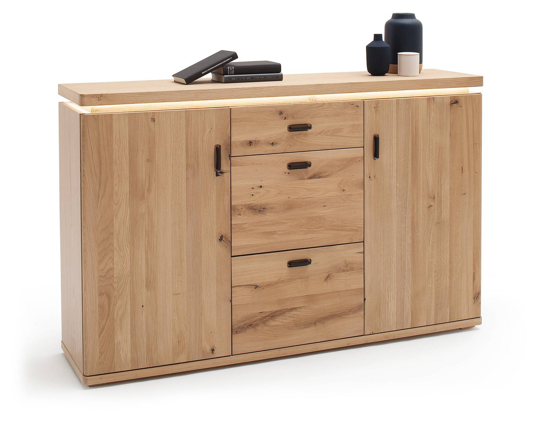 BRINSTONE Sideboard, Balkeneiche teilmassiv 