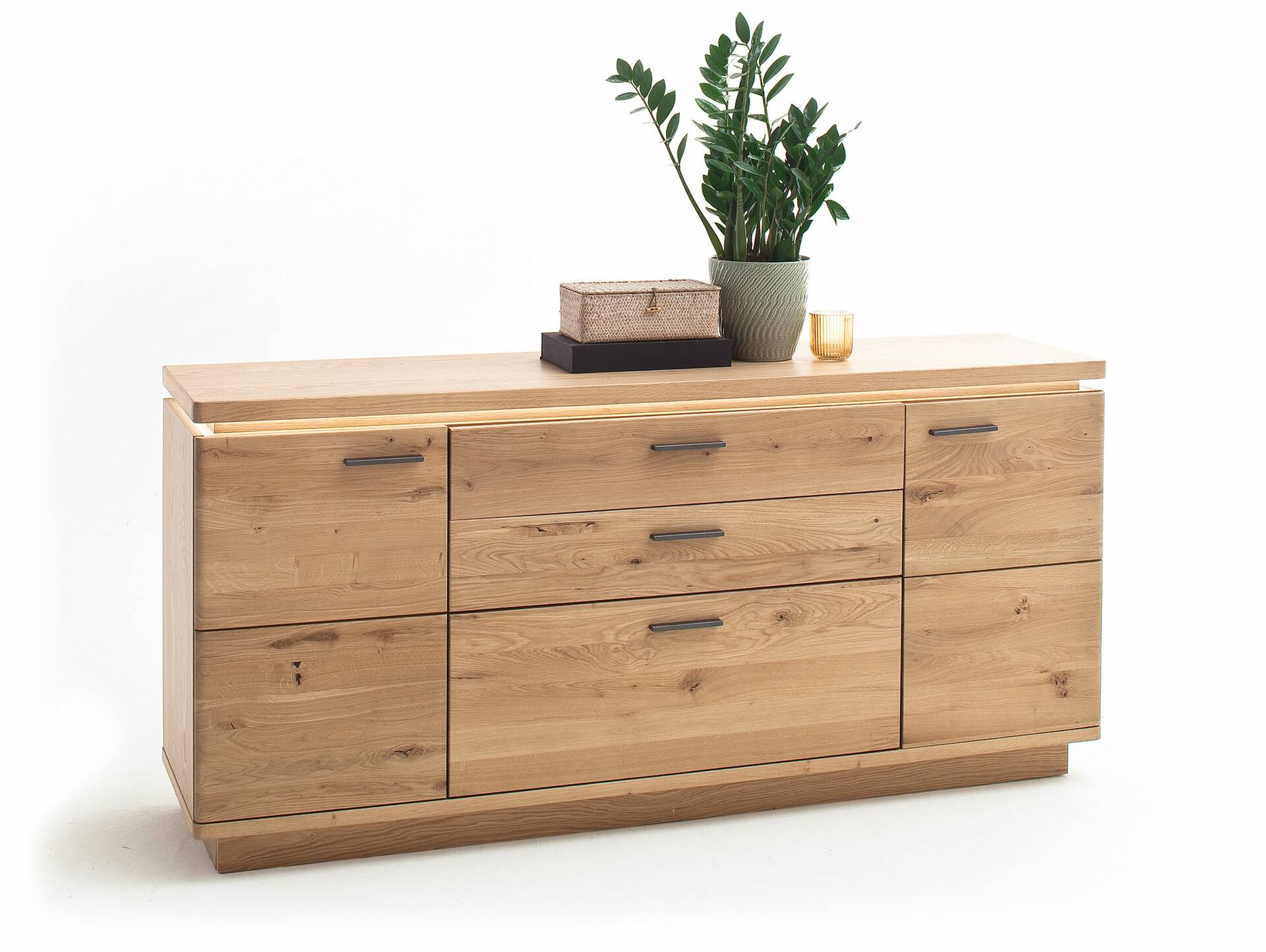 BRINSTONE Sideboard I, Balkeneiche teilmassiv 