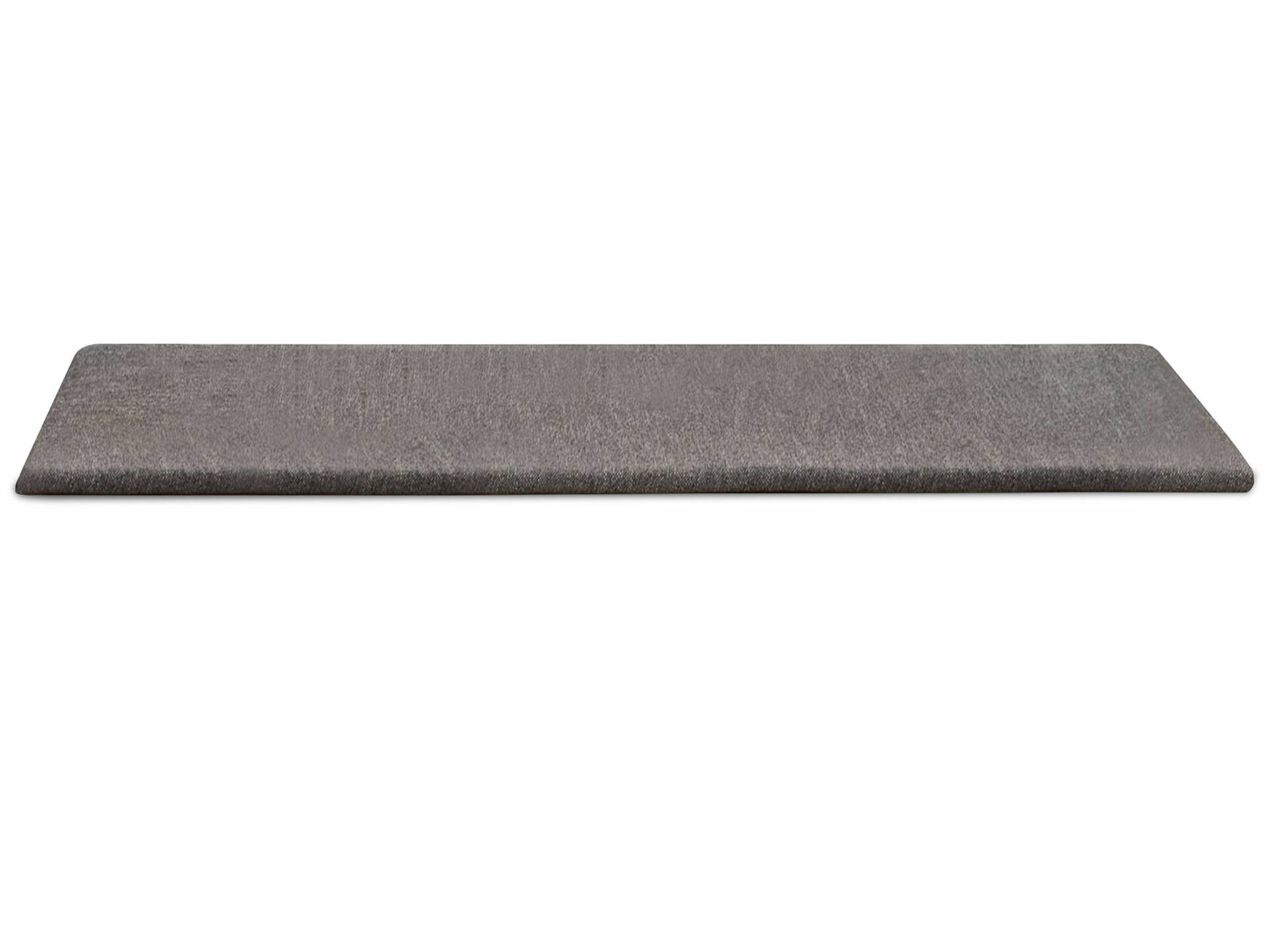 Sitzkissen für Sitzbank CURBY 180x45 cm Stoff grau 