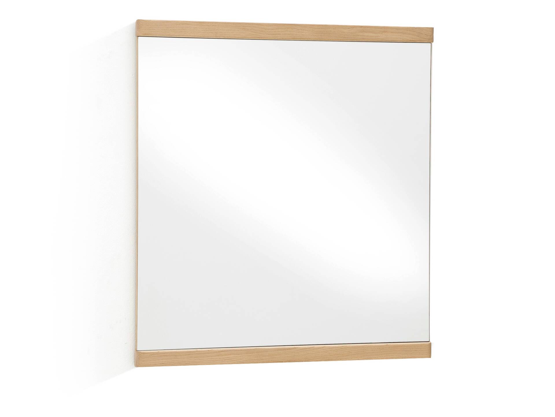 BRINSTONE Garderobenspiegel, Material Spanplatte, Eiche Bianco furniert 