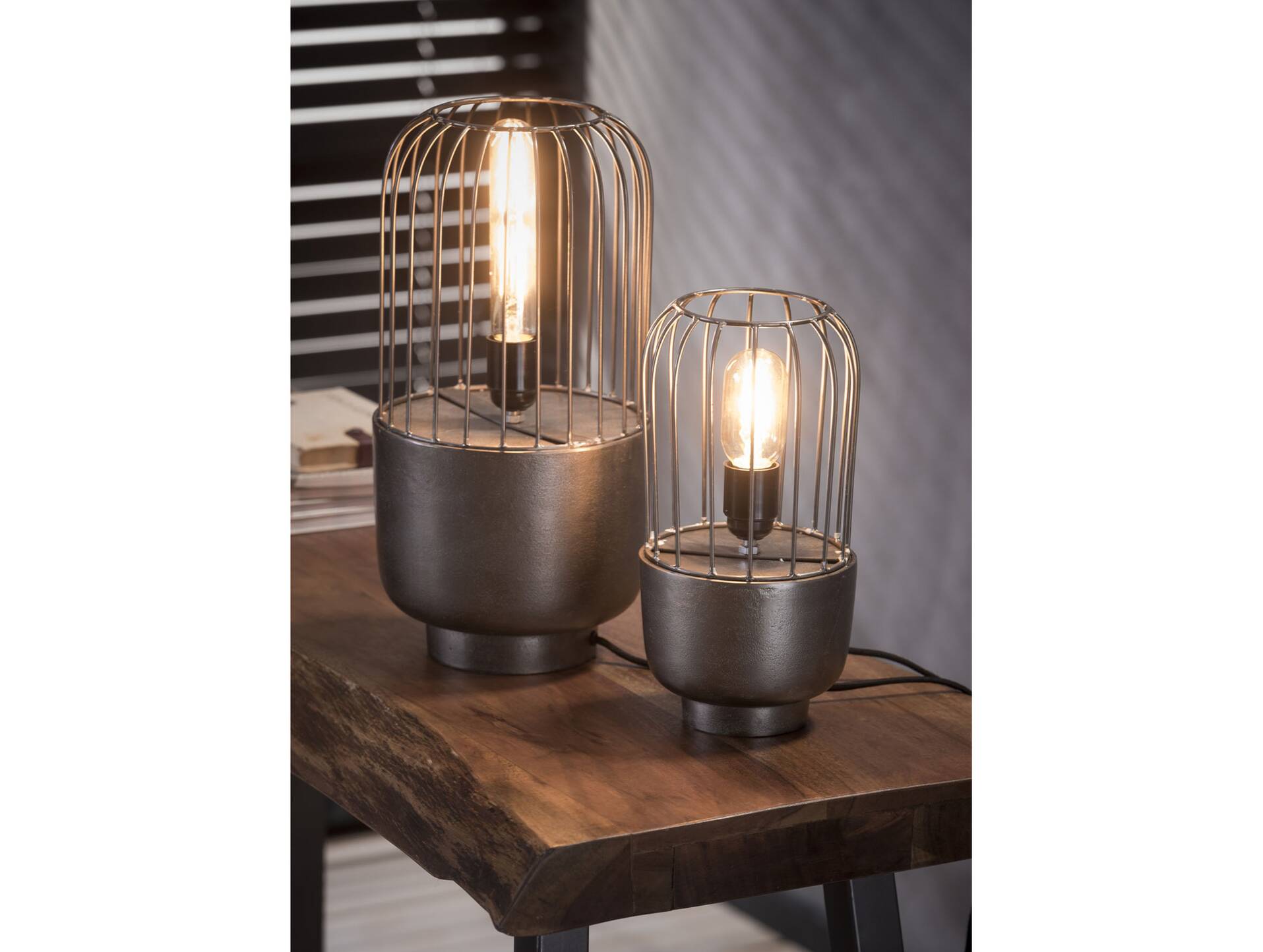 GITTER Tischlampe rund 