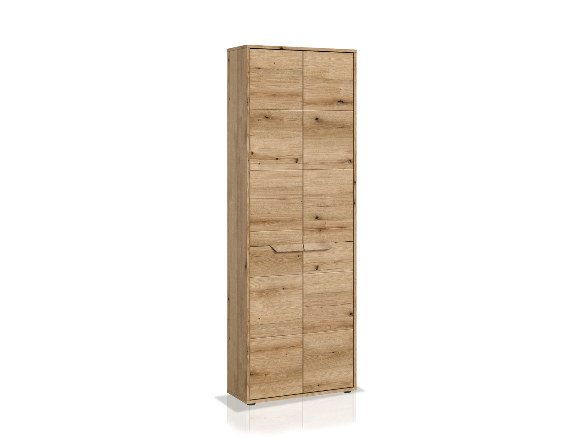 ZANTO Hochschrank, Material Dekorspanplatte, Evoka Oak Nachbildung 