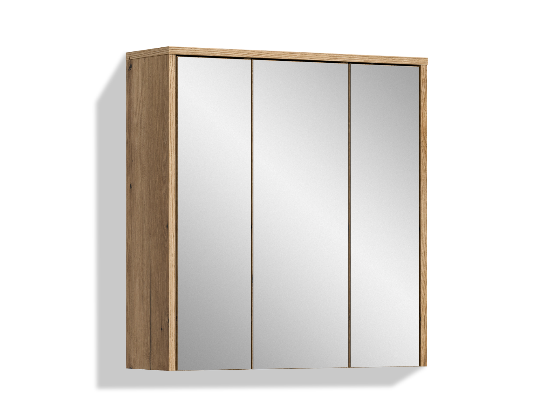 ZANTO Spiegelschrank, Material Dekorspanplatte, Evoke Oak Nachbildung 