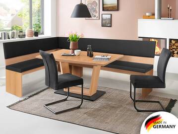 MALTA Eckbank nach Maß, Material Massivholz 