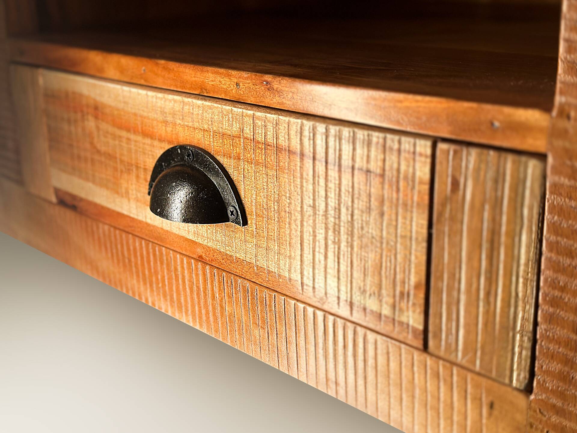 WINCHESTER TV-Board IV, Material Massivholz, Mango rustikal 