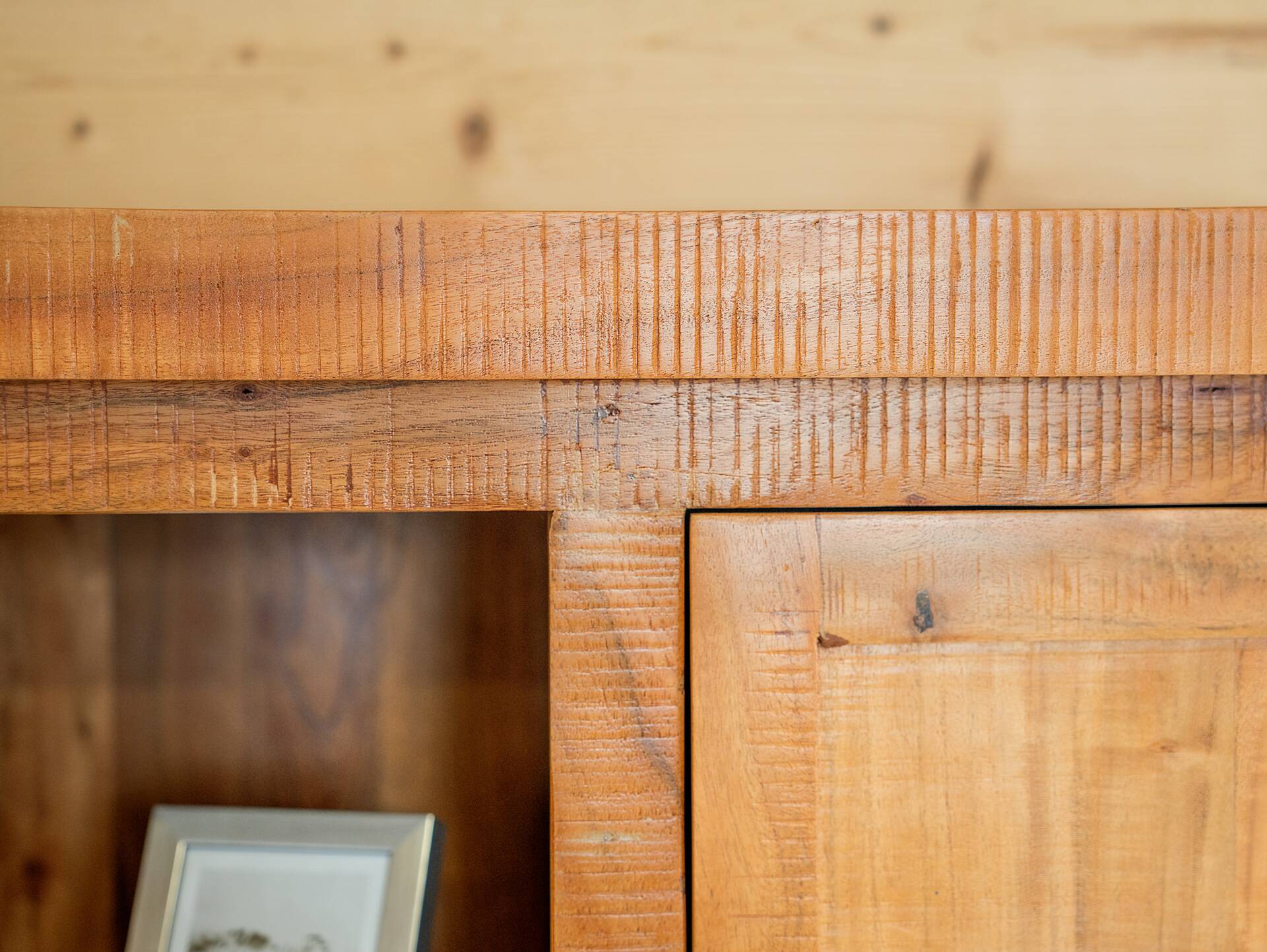 WINCHESTER Highboard IV, Material Massivholz, Mango rustikal 