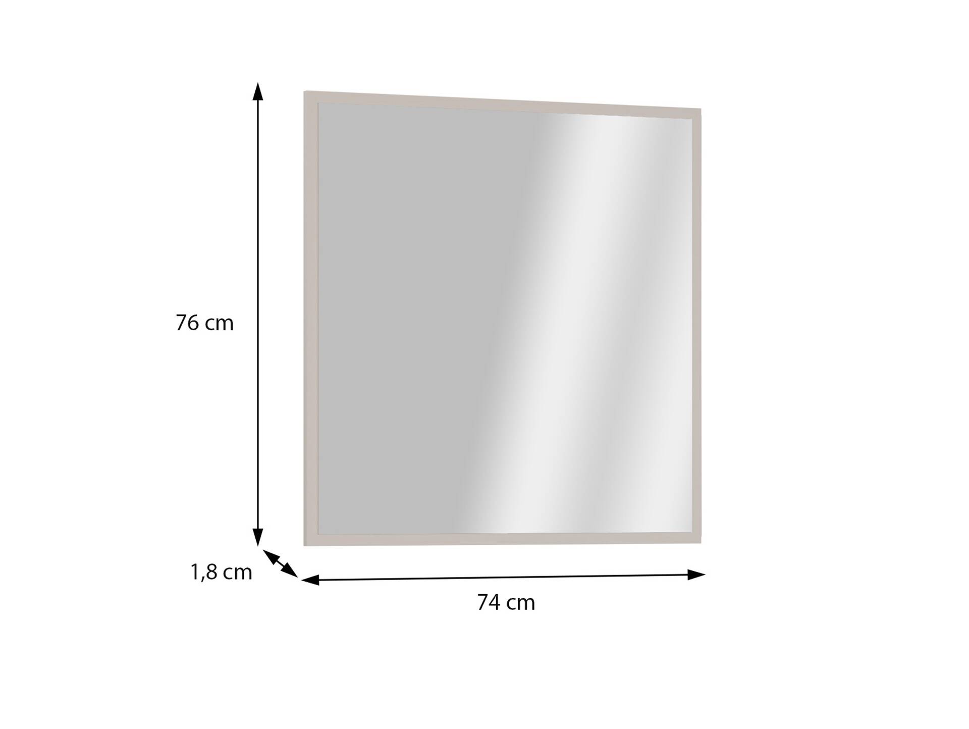 ADIAGO II Garderobenset I, Material Spanplatte, sand 