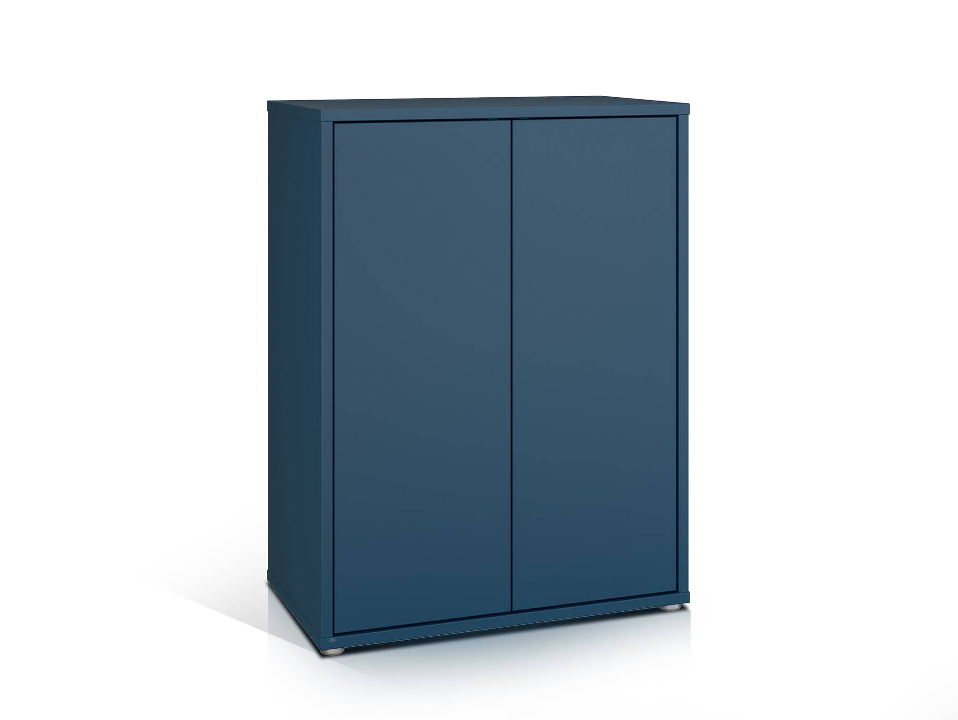 ADIAGO OFFICE Komplettbüro, Material Dekorspanplatte, sand/dunkelblau 
