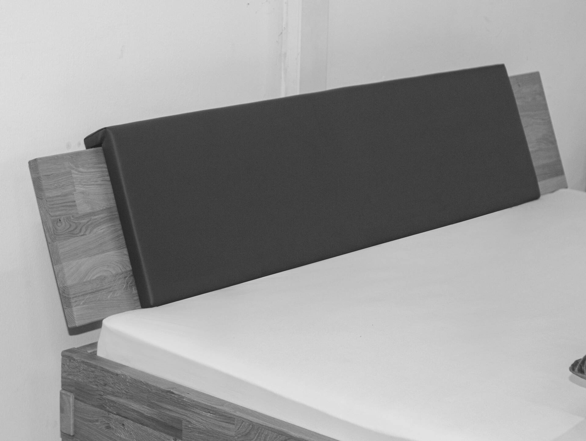 Klemmkissen für Kopfteil 150 cm | Kunstleder Creme