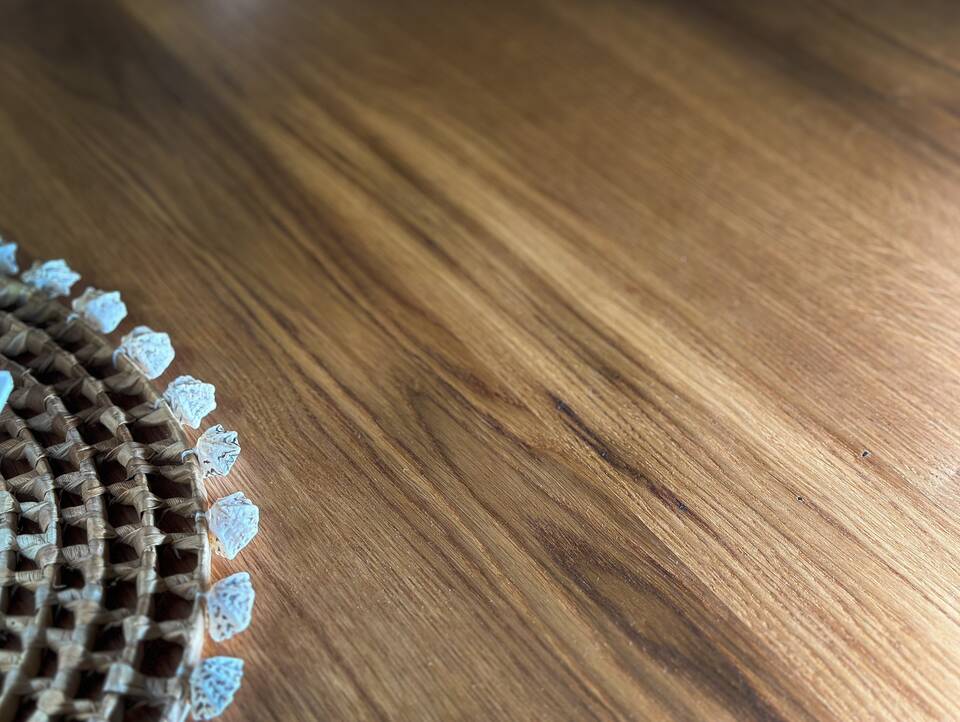 KOOPER Esstisch 200x100 cm, Material Massivholz, Wildeiche geölt 