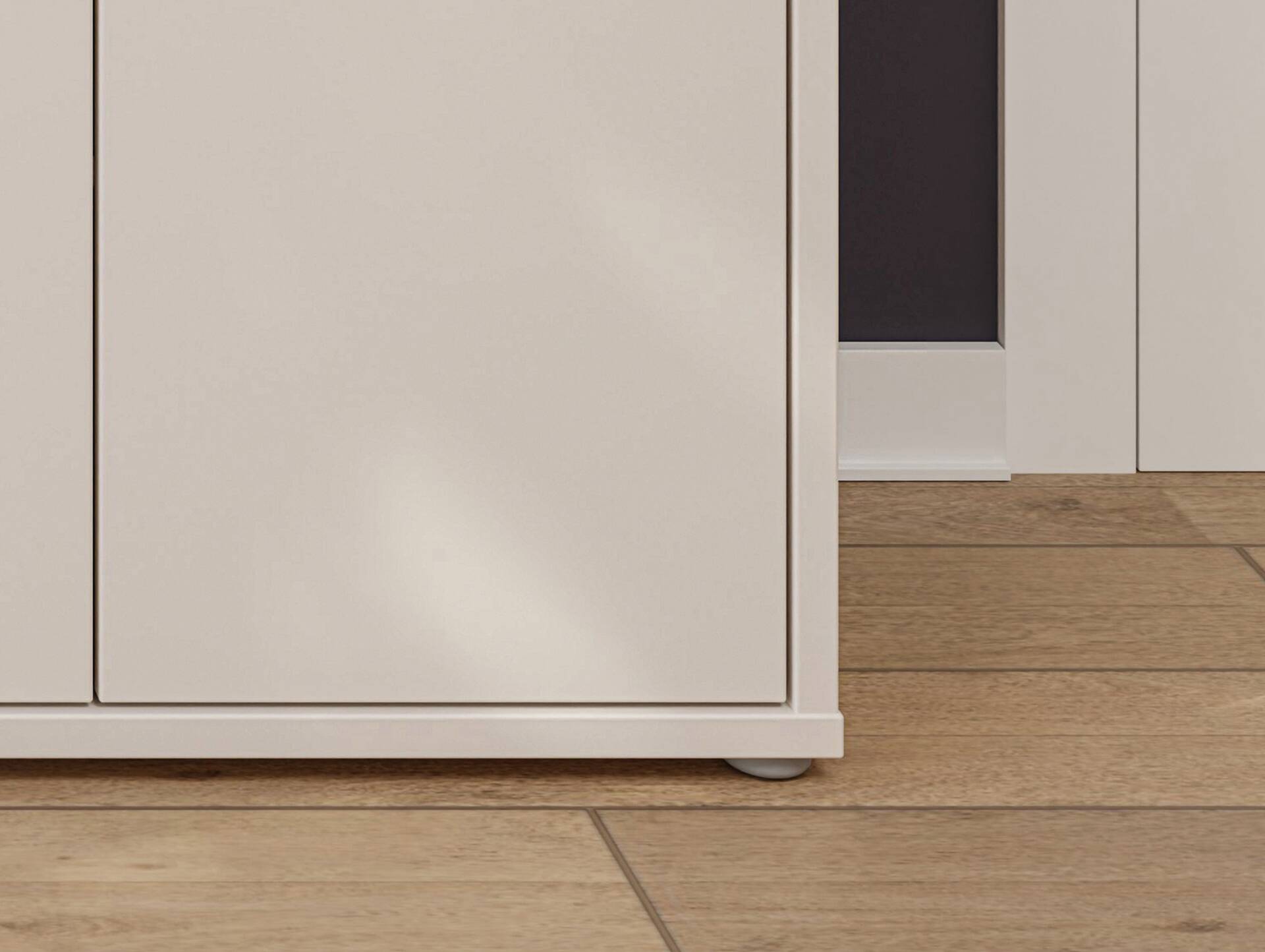 ADIAGO II Schuhschrank II, Material Spanplatte, sand 