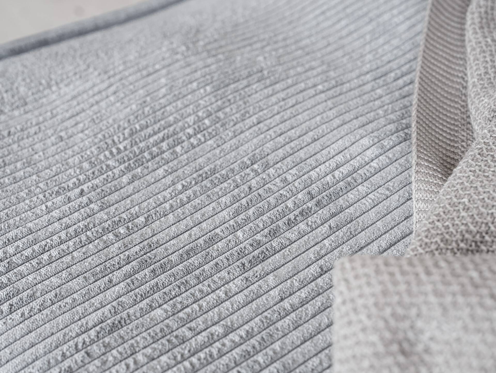 COZY Sitzsack, Material Cord Grau