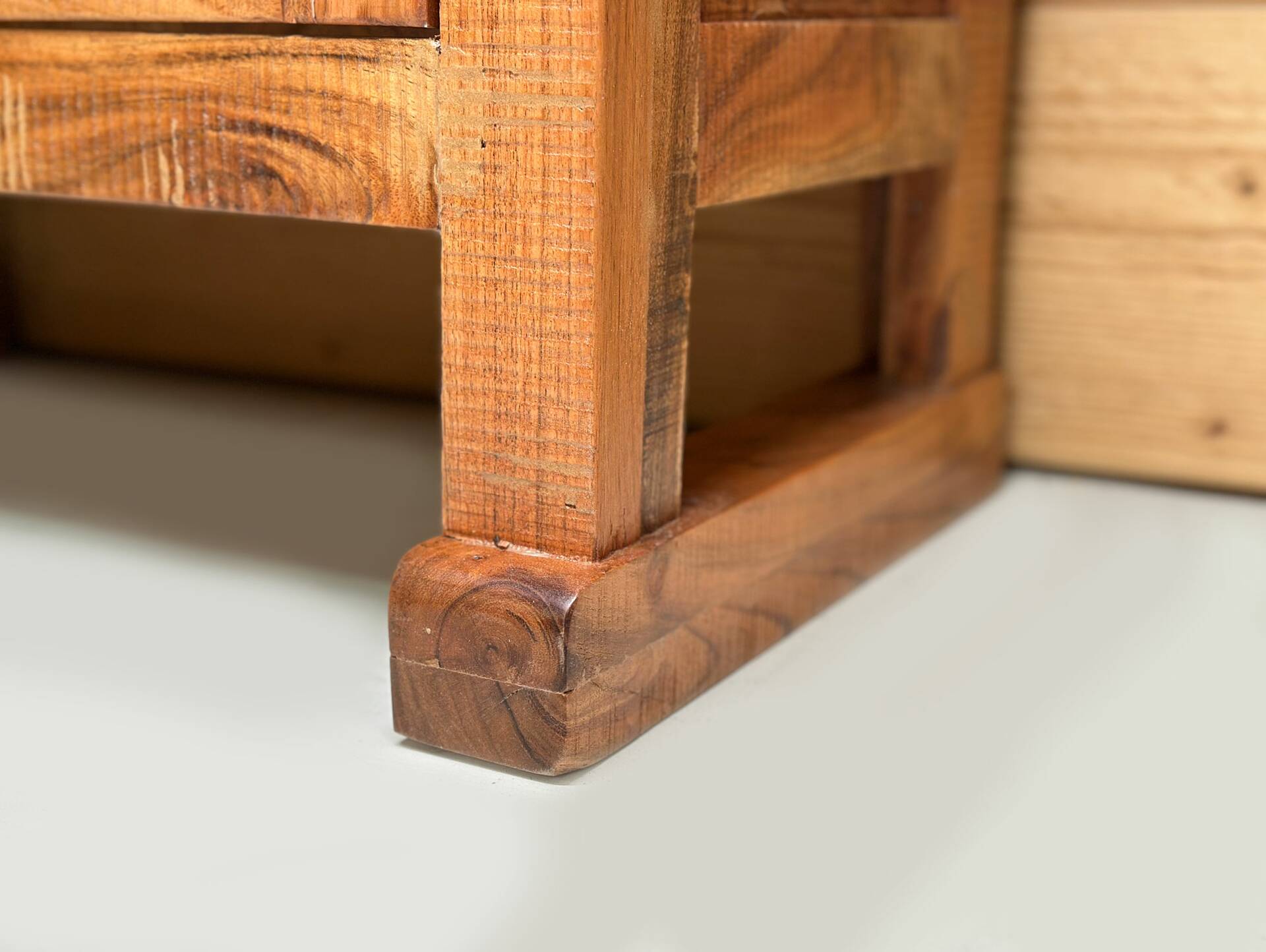 WINCHESTER Bad Standregal I, Material Massivholz, Mango rustikal 