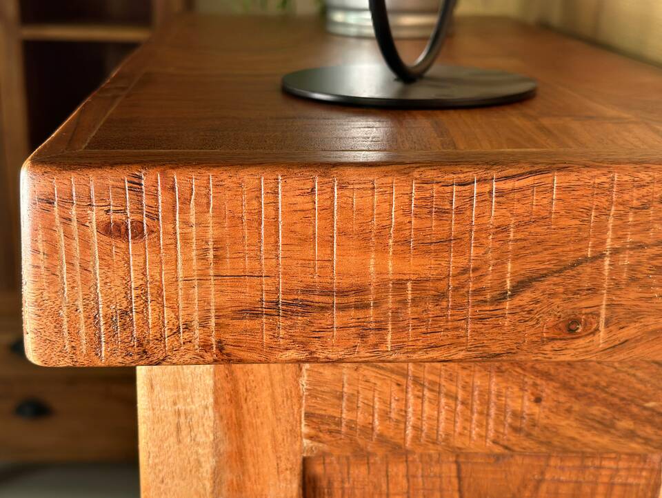 WINCHESTER Bad Standregal, Material Massivholz, Mango rustikal 