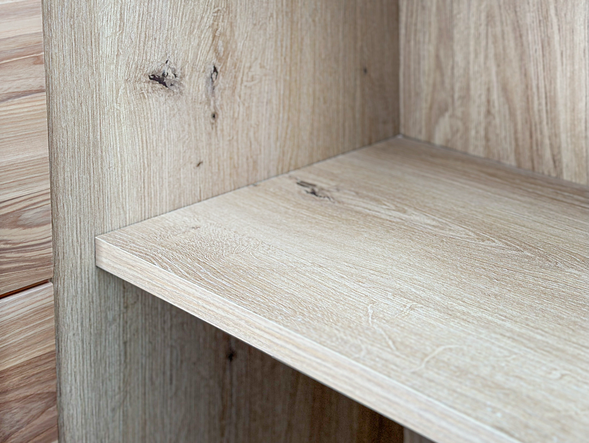 SAN MARINO Büroschrank III, Material Teilmassiv, Altesche gebürstet / Artisan eichefarbig 