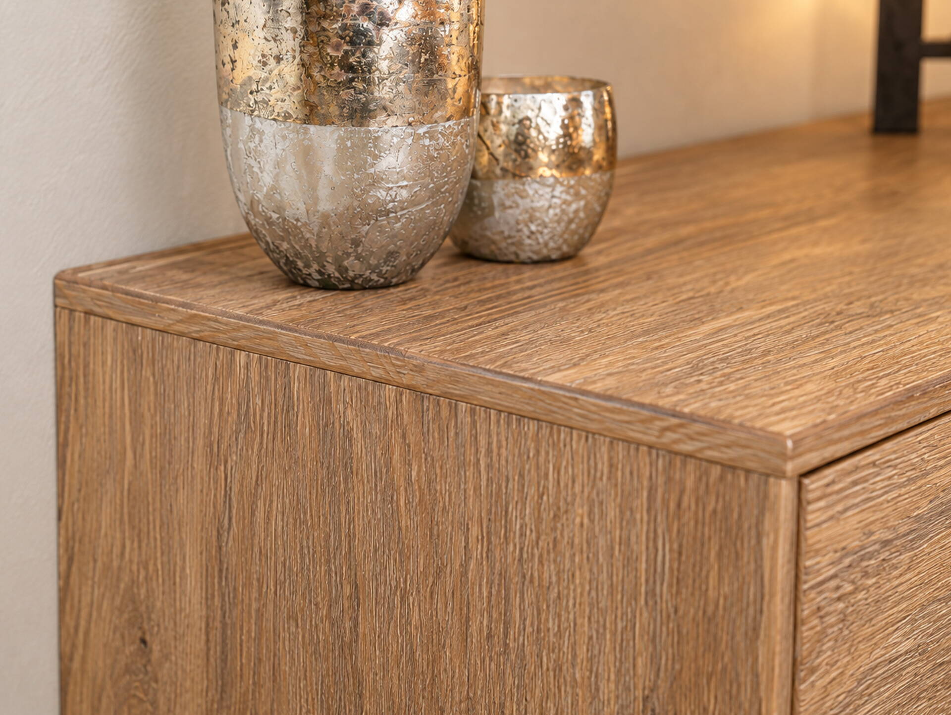 NESTRA Kommode, Material Massivholz, Kiefer eichefarbig 