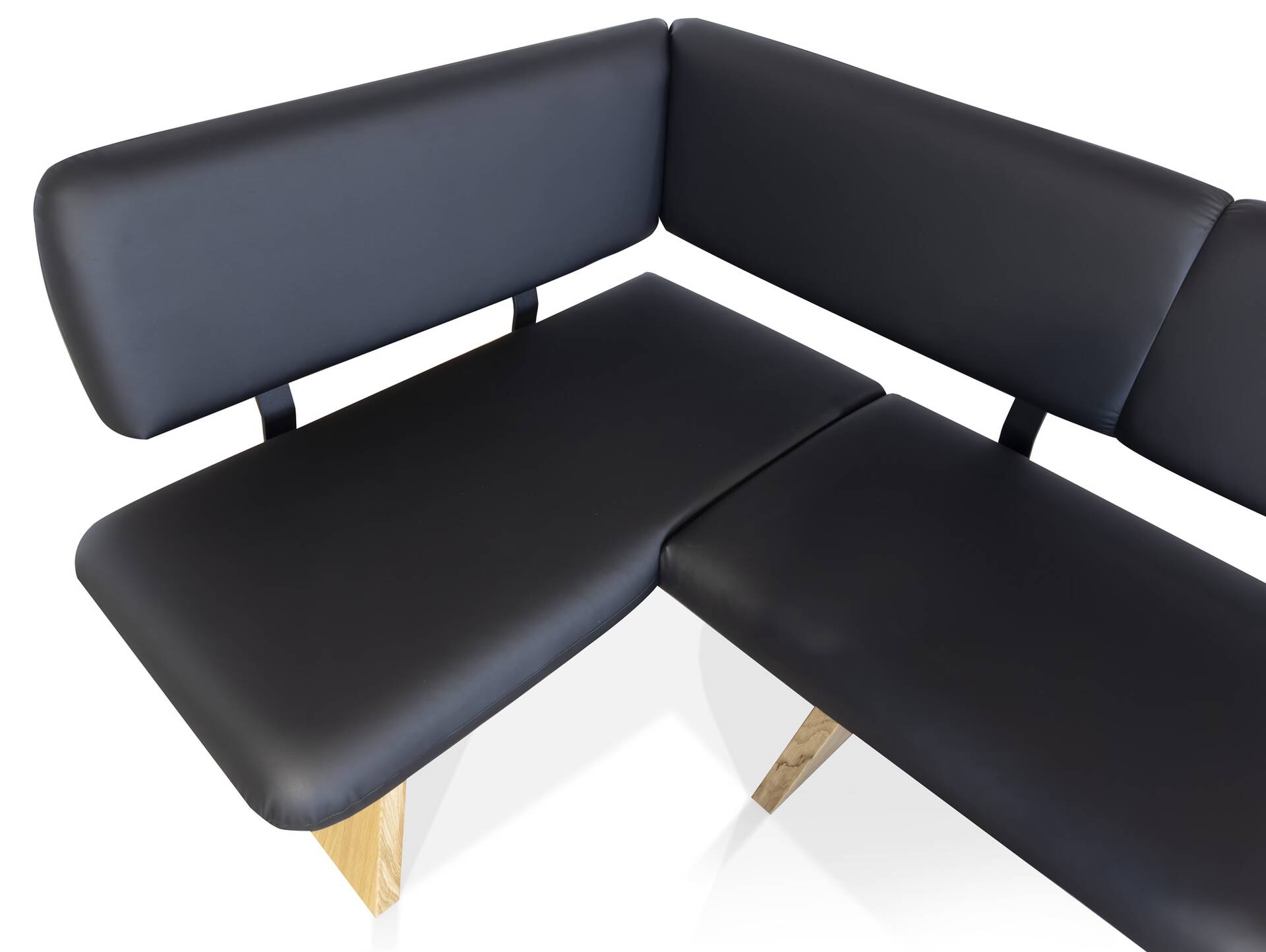 DENVER Eckbank nach Maß, Material Massivholz 