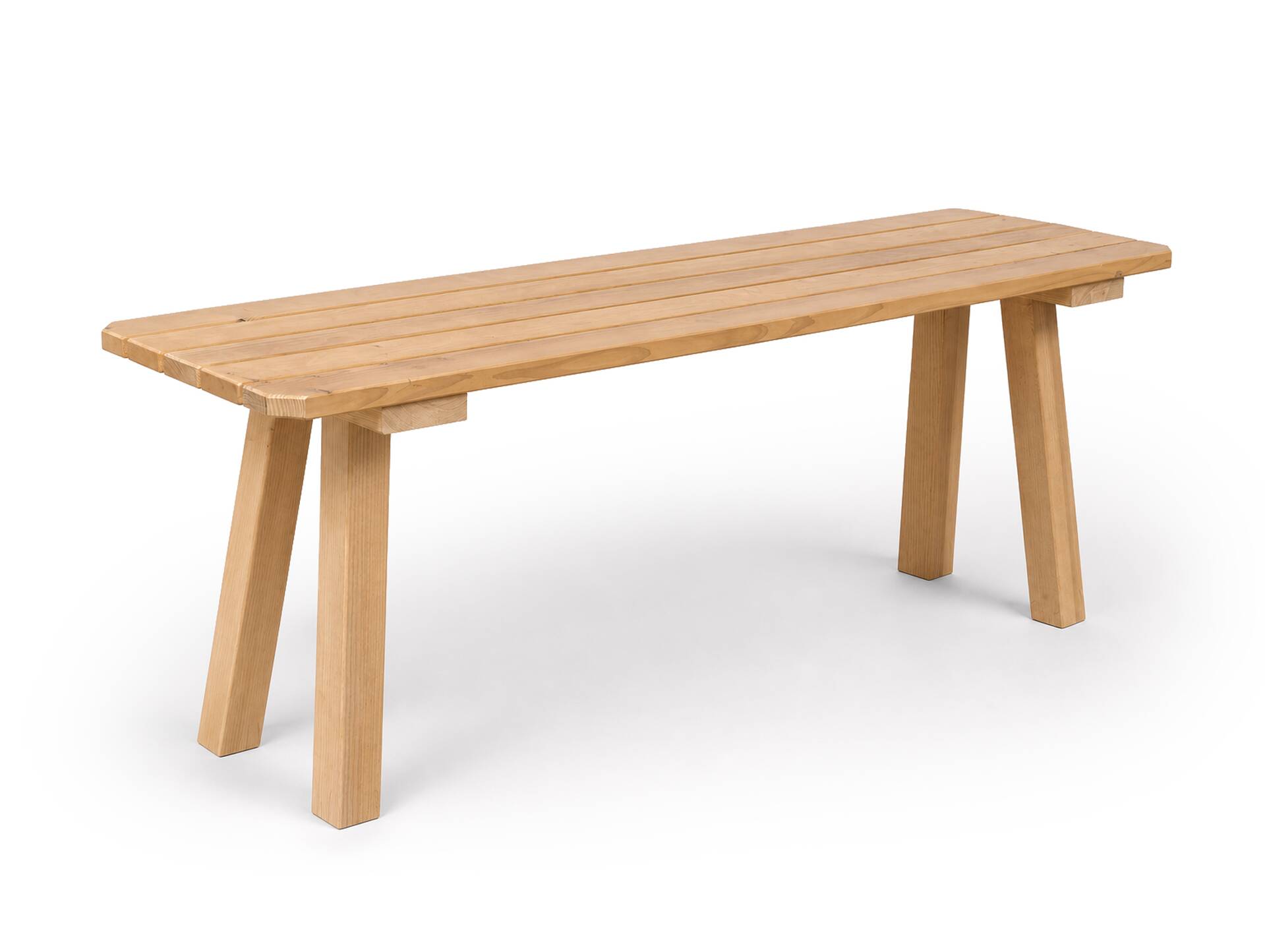 EIBSEE Gartentisch, Material Massivholz, Thermo-Fichte lasiert 160 x 60 cm