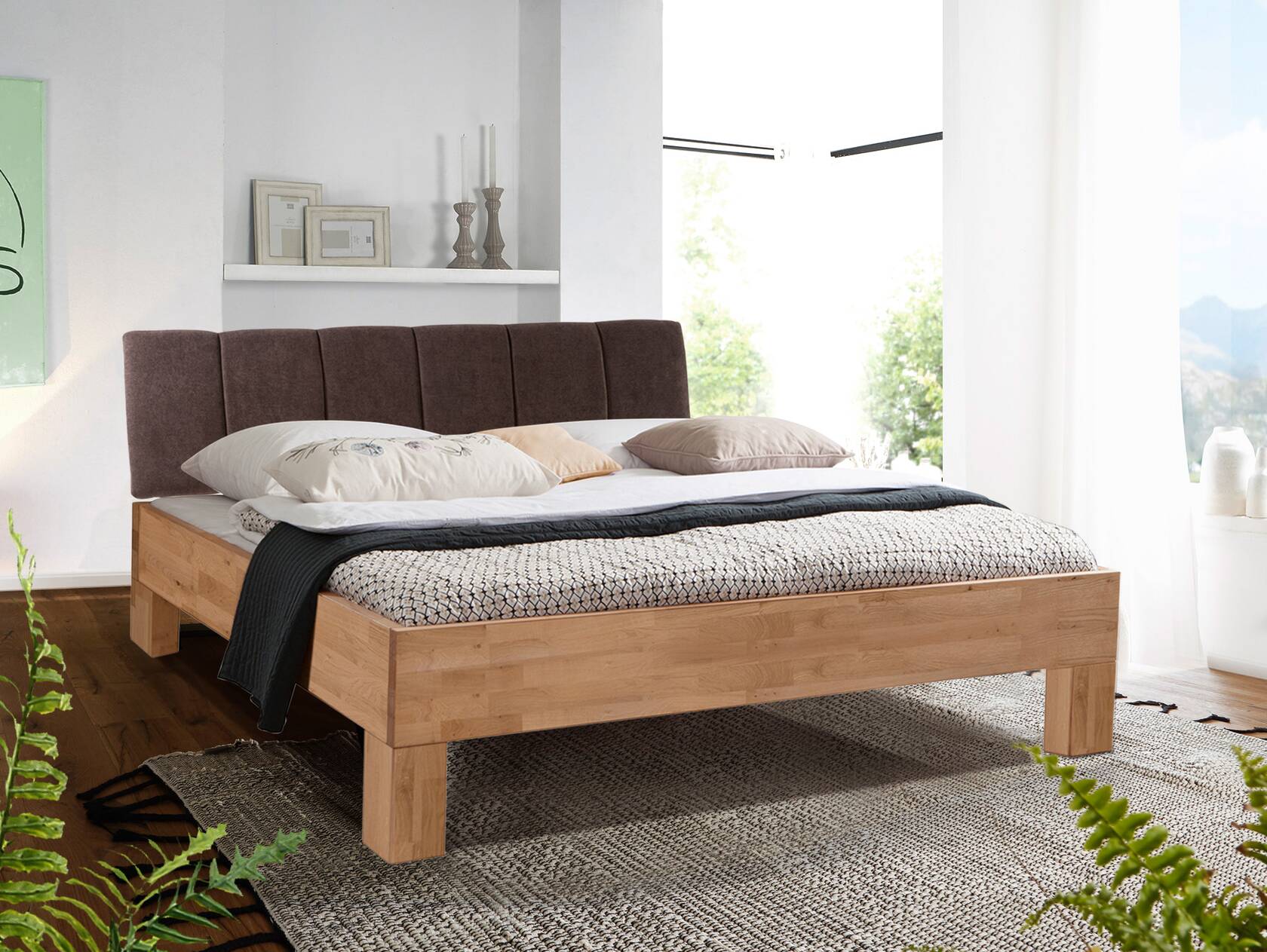 Mariel Perlenvorhang Aus Stoff, 120x220 Cm – Dekorativer Sicht- & Insektenschutz, Farbe Rost
