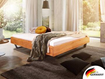 DAKONA Kufenbett ohne Kopfteil, Material Massivholz 