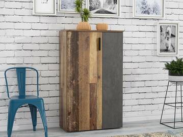 BARNA Schuhschrank, Material Dekorspanplatte 