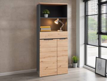 MAILAND Büroschrank II, Material Dekorspanplatte
