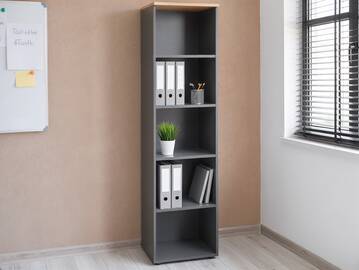 MAILAND Büroregal III, Material Dekorspanplatte