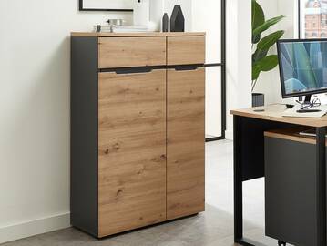 MAILAND Büroschrank IV, Material Dekorspanplatte