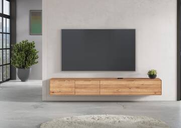 ANDINO TV-Board III, Material Massivholz, Wildeiche geölt