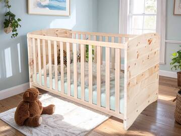 ALPENKIND Babybett 70x140 cm, Material Massivholz