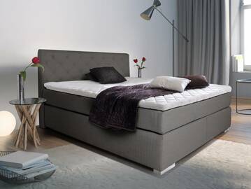 PREMIUM Boxspringbett inkl. Kopfteil 