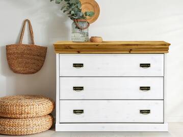 ROMAN Kommode, Material Massivholz, Kiefer 