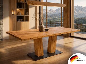 WATZMANN Esstisch, Material Massivholz, Fichte lackiert