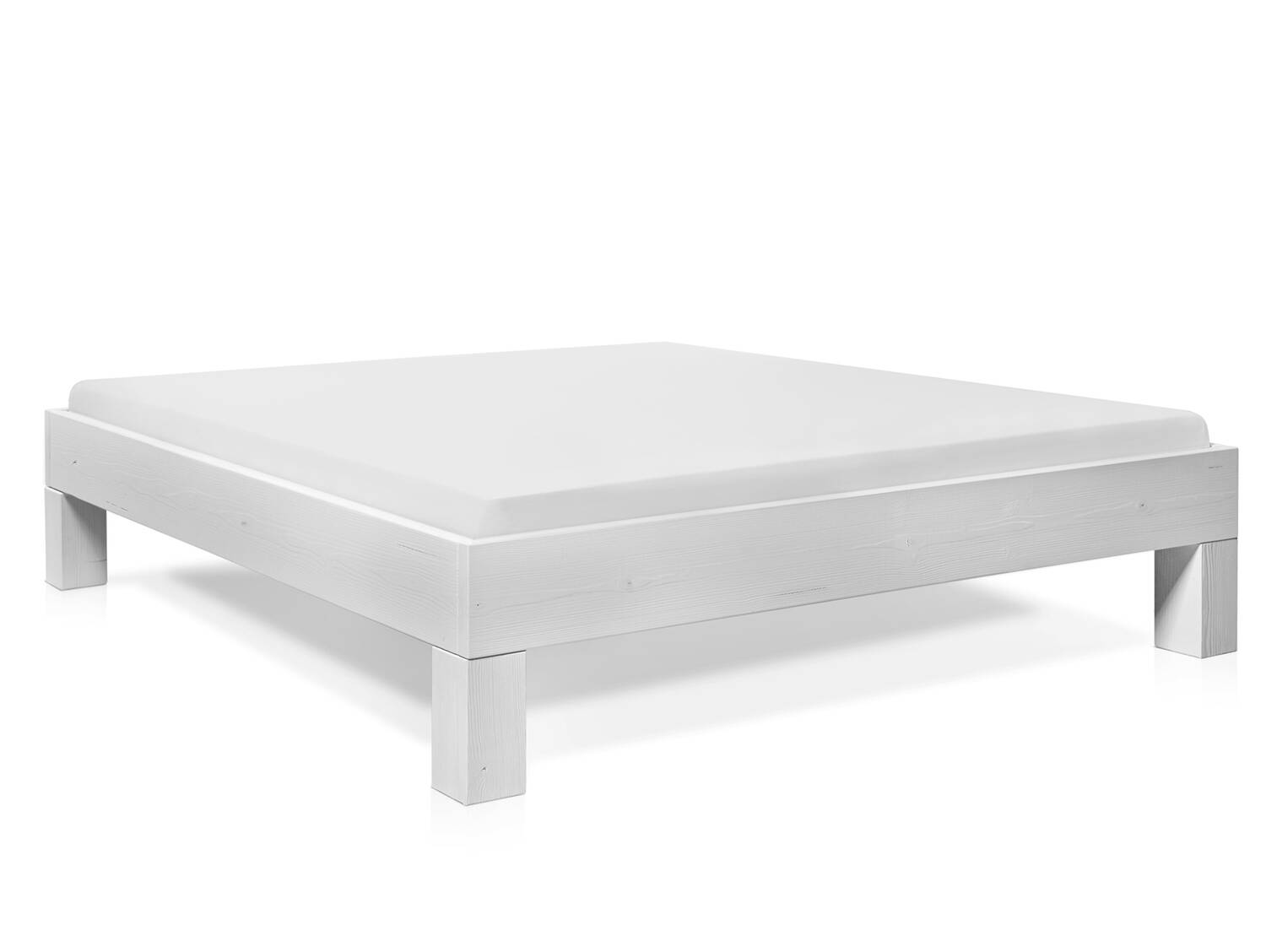 LUKY 4 Fu Bett Ohne Kopfteil Material Massivholz Fichte Massiv 120 X luky-4-fu-bett-ohne-kopfteil-material-massivholz-fichte-massiv-120-x
