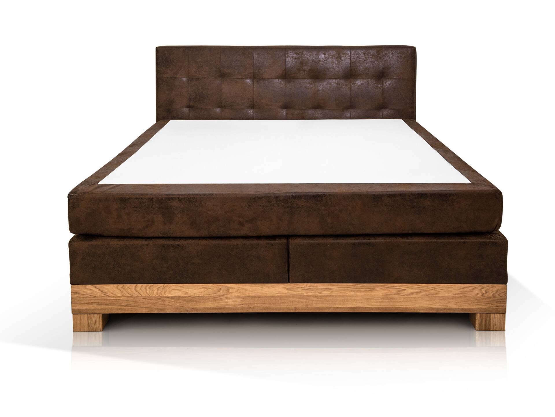 ARCHE II Boxspringbett Buffalo braun 