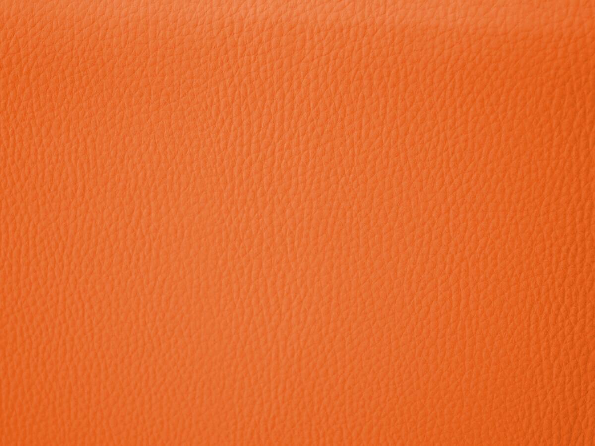 KUBUS Bequemer Sitzwürfel, Material Kunstleder 48x43x43 Bandscheibenwürfel orange